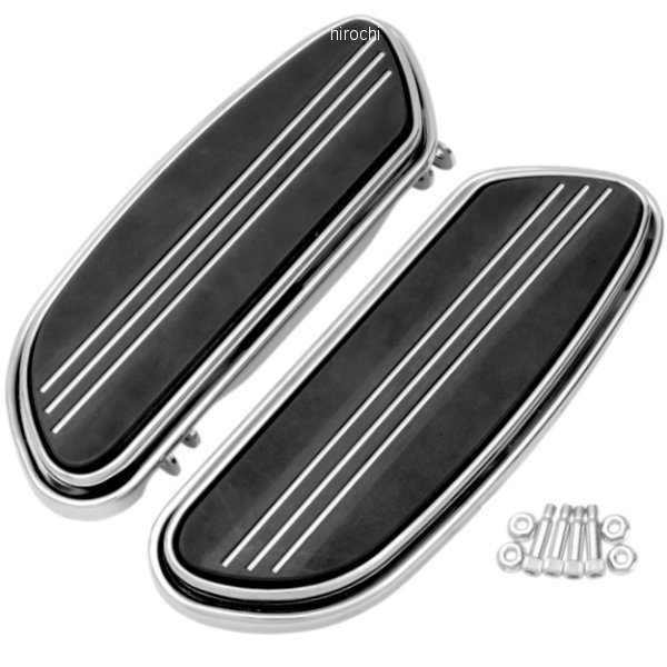 1621-0347 DRAG ドライバーフットボード ストリームライナー クローム 50631-04