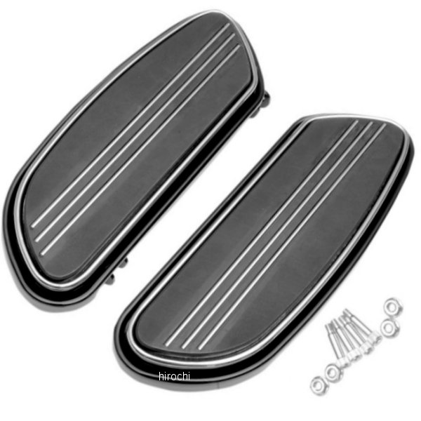 1621-0348 DRAG ドライバーフットボード スウェプトウイング 黒