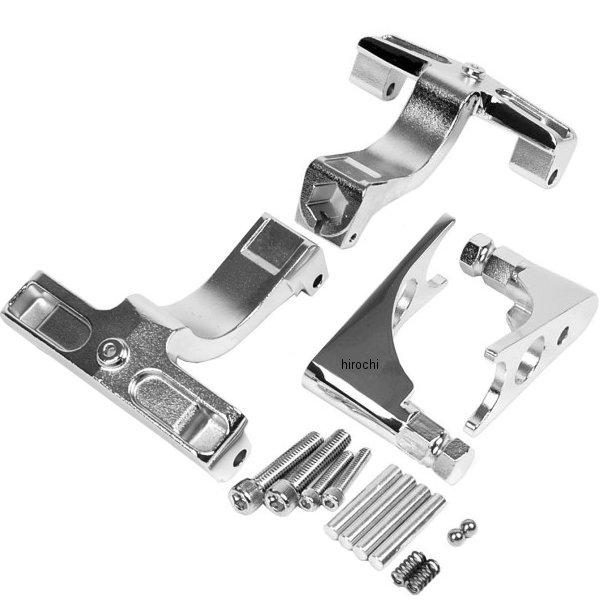 1621-0512 DRAG パッセンジャーフットボード マウントキット クローム FLST 50460-06