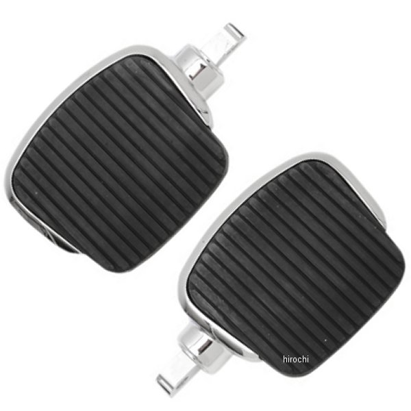 1621-0724 DRAG オス型フットペグ ボード 4インチ(102mm) クローム