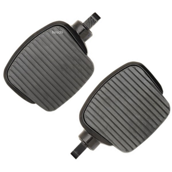 1621-0725 DRAG オス型フットペグ ボード 4インチ(102mm) 黒