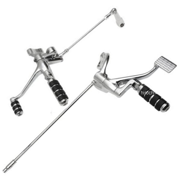 1622-0488 DRAG フォワードコントロール 2インチ(51mm)長い 14年-17年 XL クローム