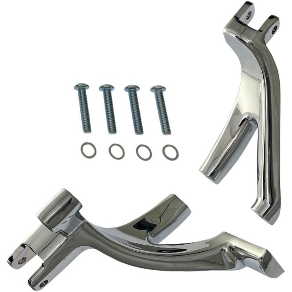 1622-0571 DRAG SPECIALTIES フォワードコントロールキット 18年-21年 ハーレー FLSB クローム