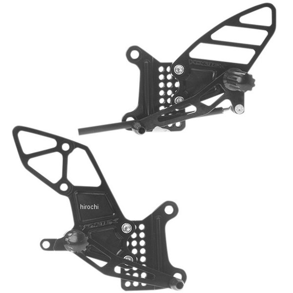 1623-0031 RS406K ボルテックス Vortex リアセット オリジナル 05年-08年 ニンジャ ZX-6RR、ZX-6R 黒