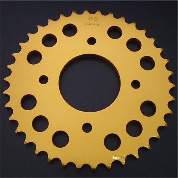 1651 ビーアールシー BRC ゴールドリアスプロケット 530/38T CB400F、CB350F