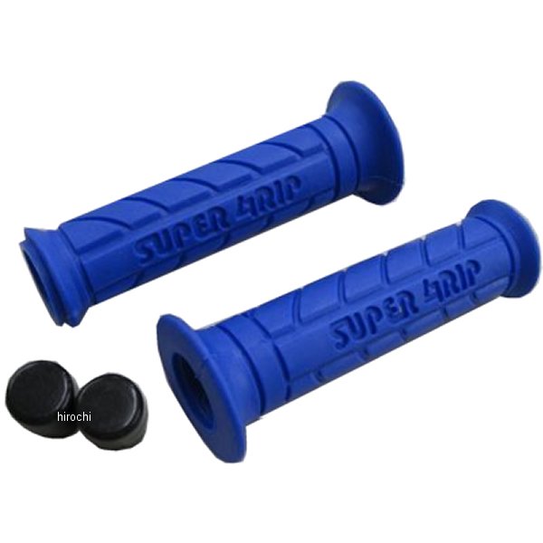 17-6589SL マッドマックス MAD MAX スーパーグリップ貫通 7/8インチバー用 120mm 青