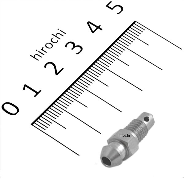 1702-0129 BN704C グッドリッジ GOODRIDGE ブリーダー ニップル 1/4"-28 58年-79年 FL/FX ステンレス (1個売り)