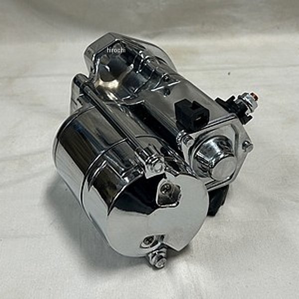 17092 部品屋K&W ハイトルクスターター 89年-06年 ハーレー BIGTWIN 1.4Kw クローム