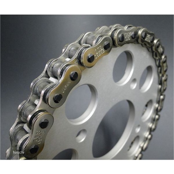 1710 ビーアールシー BRC Oリングメッキチェーン 530/110L CB400F、CB350F シルバー