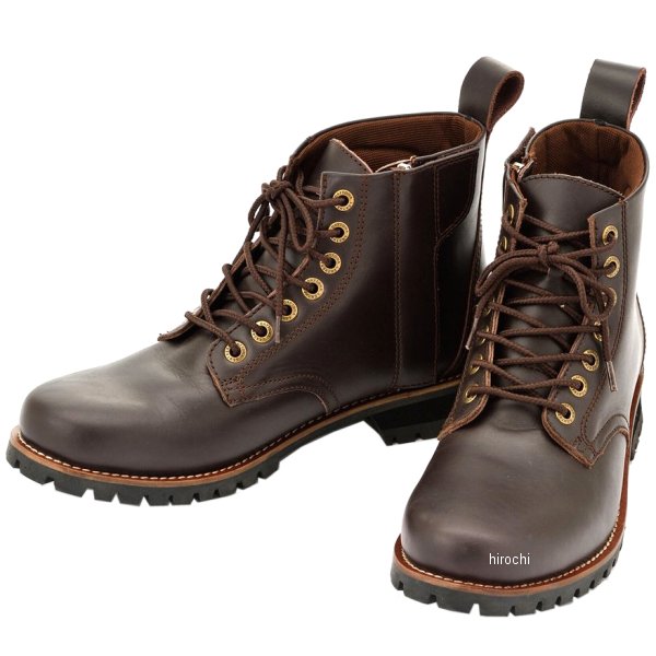 17134 デイトナ HBS-003 ショートブーツ ダークブラウン 26.0cm