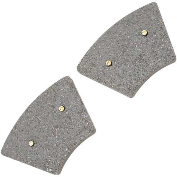 1720-0196 DRAG ブレーキパッド フロント 74年-77年 XL、FX オーガニック (2個入り)