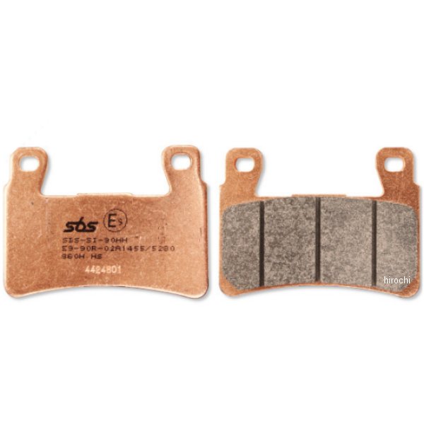 1721-1778 ガッツクローム SBS ブレーキパッド シンタード 15年以降ソフテイル フロント