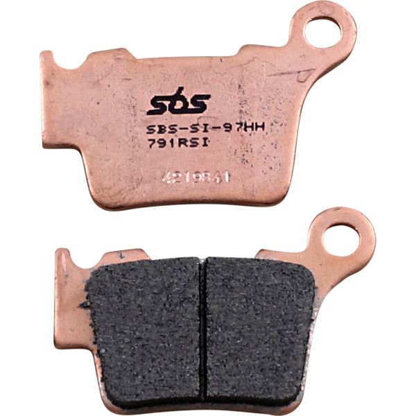 1721-3024 SBS RSI Offroad Racing シンタード ブレーキ パッド フロント/リア 21年 ハスクバーナ TC 85