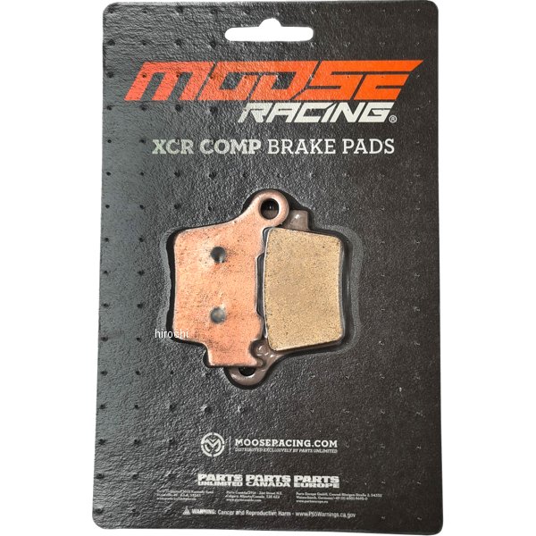 1721-3371 ムースレーシング MOOSE RACING BRAKE PAD-XCR COMP KTM FR