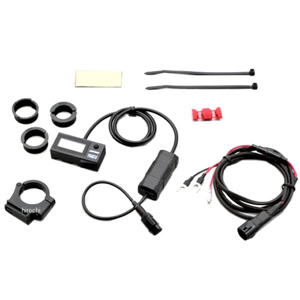 17239 デイトナ デジタル電圧計&USB電源 タイプC