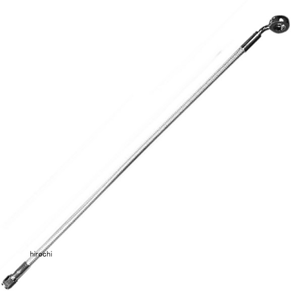 1741-0785 37127 マグナム MAGNUM フロント ブレーキラインアッパー 10mm/35°27インチ(686mm) クローム