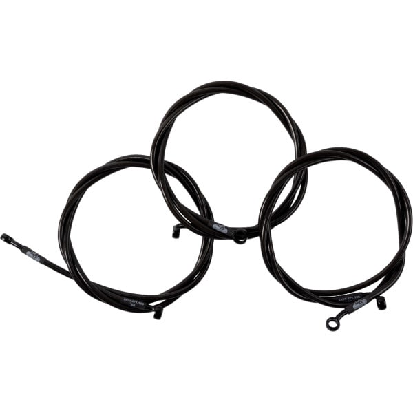 1741-6511 LAチョッパーズ LA Choppers ブレーキライン ミッドナイト 12-14 24年以降 FL