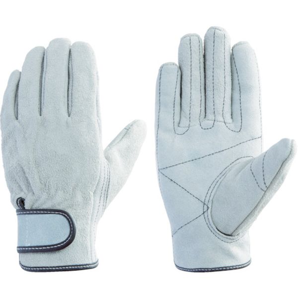 1742 富士グローブ(株) 富士グローブ 牛床革手袋(袖口マジックタイプ) TZ-330 タフゼットマジック LL