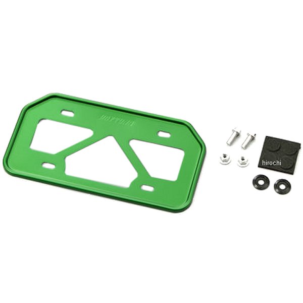 17659 デイトナ ナンバープレートホルダーM 緑
