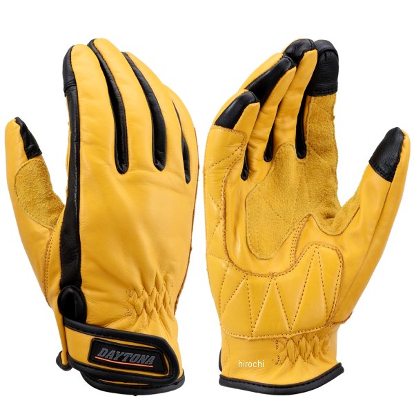 17749 デイトナ HBG109カウレザーSTDタッチ/黄/Lサイズ