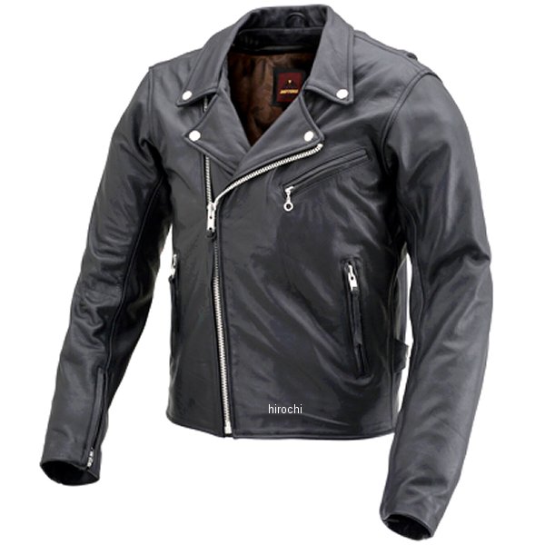 17814 デイトナ DL003 Wレザージャケット 黒 /Lサイズ