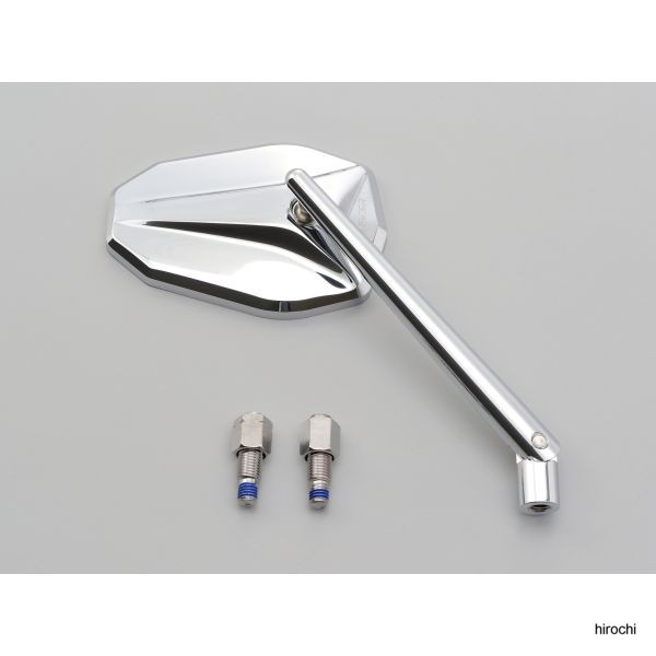 17887 デイトナ HIGHSIDER ロッドミラー VICTORY クローム