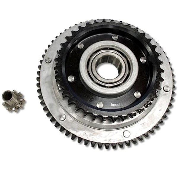 18-1221 ガッツクローム クラッチシェル・スターターピニオンギヤセット 98年-06年 ビッグツイン