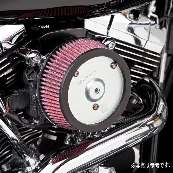 18-563 アレンネス Arlen Ness エアクリーナー ステージI ビックサッカー スタンダード・フィルター 99年-01年 FLT EFI 黒