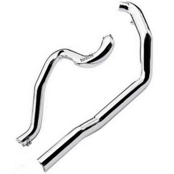 1800-0635 6251 コブラ COBRA ヘッダーパイプ トゥルー デュアル 07年-08年 FLH クローム