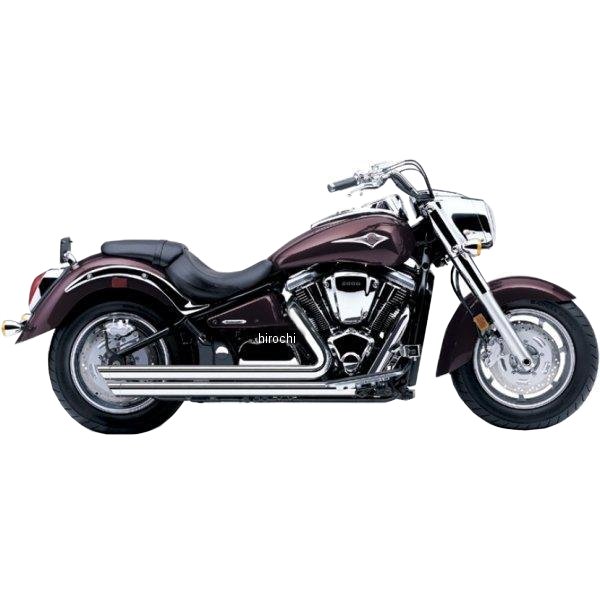 1810-0414 4823 コブラ COBRA フルエキゾースト スピードスター スラッシュダウン 04年-10年 バルカン VN2000A クローム