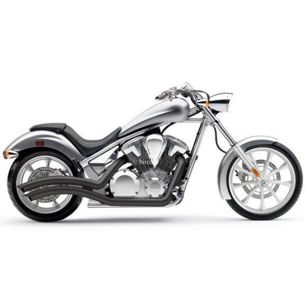 1810-1865 1233B コブラ COBRA フルエキゾースト スピードスター スウェプト スラッシュカット 10年-16年 VT1300 黒