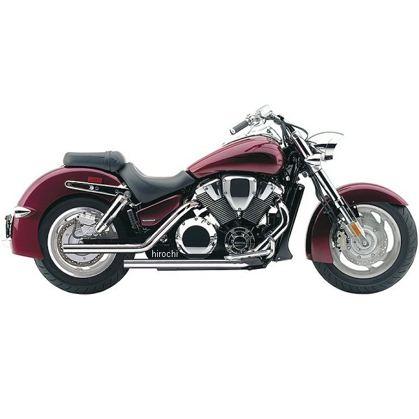 1810-2306 1626T コブラ COBRA フルエキゾースト ドラッグスター ストレートカット 02年-08年 VTX1800N、R、S、T クローム