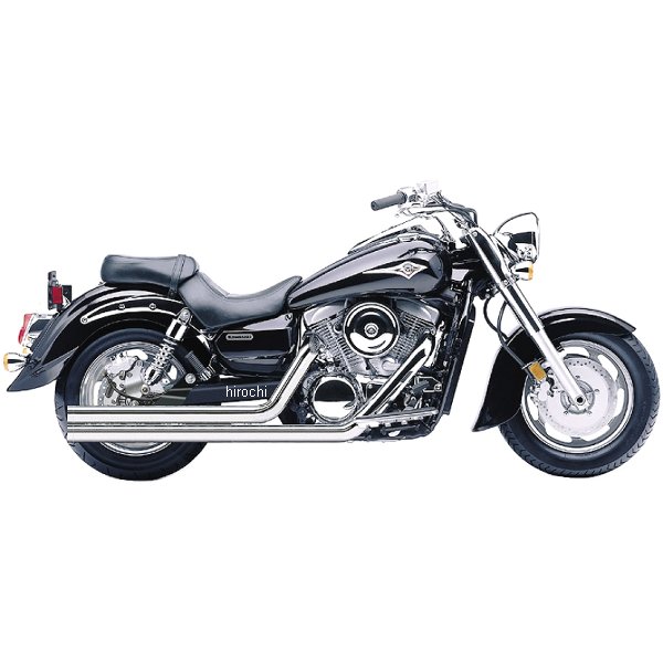 1810-2340 4922T コブラ COBRA フルエキゾースト スピードスター ストレートカット ロング 03年-08年 バルカン VN1600A クローム