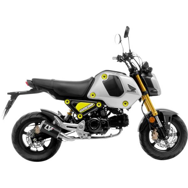 1810-3090 LEOVINCE LV-10 エキゾーストシステム 22年-23年 MSX125 Grom 黒