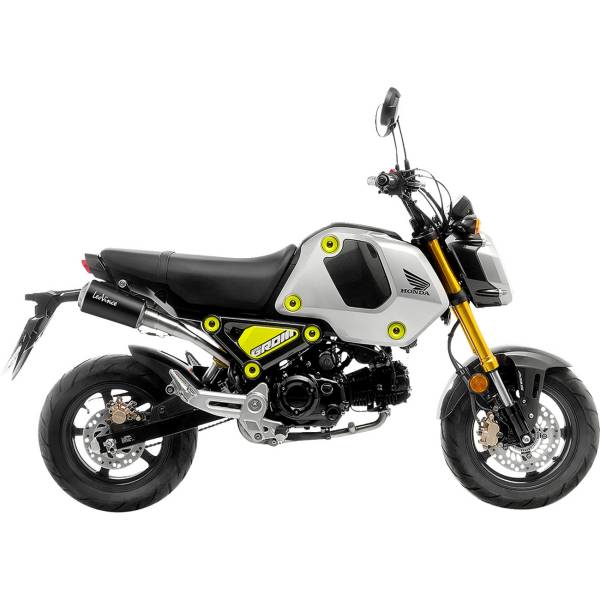 1810-3092 LEOVINCE LV-10 エキゾーストシステム 22年-23年 MSX125 Grom 黒