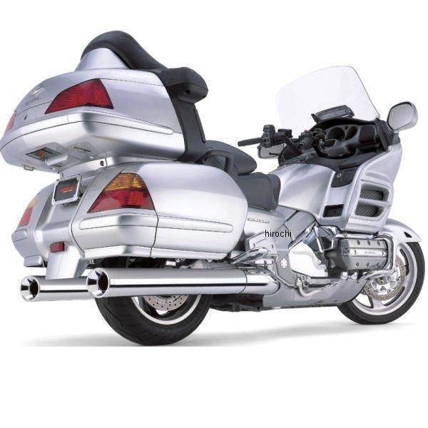 1811-0382 1213 コブラ COBRA スリップオンマフラー ストレートカット 4インチ 01年-11年 ゴールドウィング GL1800 クローム