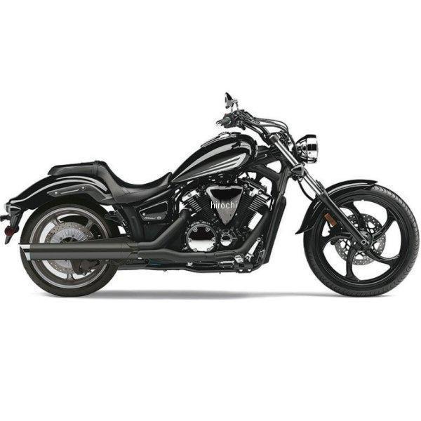 1811-2420 2270B コブラ COBRA スリップオンマフラー スカラップ 4インチ 11年-17年 ストライカー XVS1300 黒