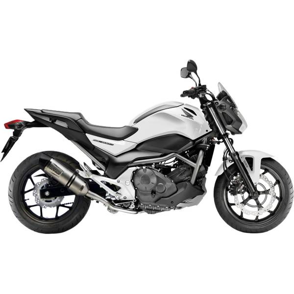 1811-3103 LEOVINCE LV One EVO スリップオンマフラー 14年-16年 NC750X シルバー