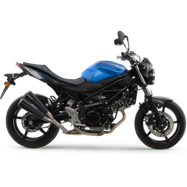 1811-3283 LEOVINCE GP Duals スリップオンマフラー 18年-20年 SV650X 黒
