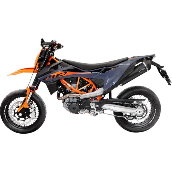 1811-4190 LEOVINCE Nero スリップオンマフラー 21年-23年 KTM 690 SMC-R 黒