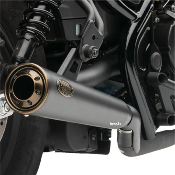 1139BZ コブラ COBRA スリップオンマフラー 17年-23年 レブル300 黒/ブロンズ