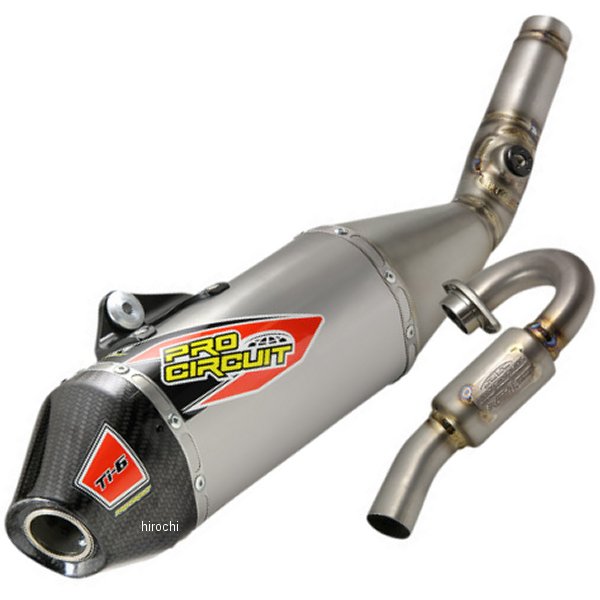 1820-1976 0322125F プロサーキット PRO CIRCUIT フルエキゾースト Ti-6 21年 KX250、KX250F