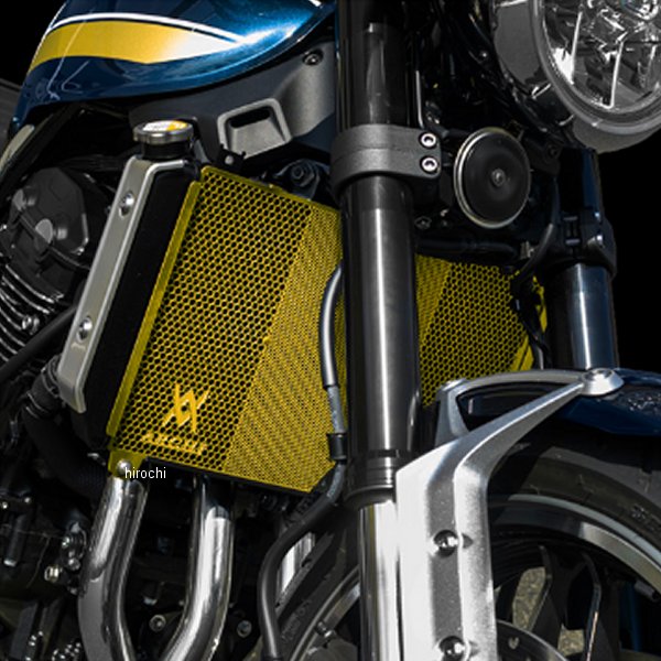 184-5003 ピーエムシー PMC ARCHI ラジエターコアガードver.ARCHI 18年-20年 Z900RS、Z900RSカフェ ゴールド
