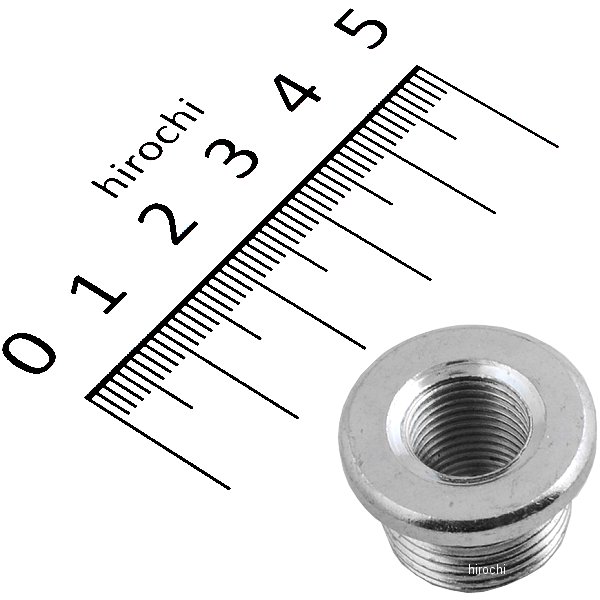 1861-1185 DRAG O2センサー ポートブッシングアダプター 18mmから12mmへ変換アダプター (1個売り)