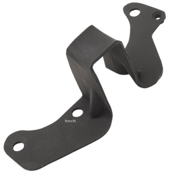 1861-1244 DRAG リアエキゾーストパイプブラケット 97年-06年 FLT マットブラック
