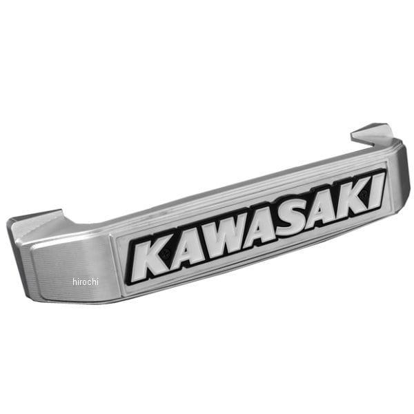 189-1172 ピーエムシー PMC アーキ ARCHI ビッグステムエンブレム KAWASAKI大文字 18年-24年 Z900RS/CAFE シルバー