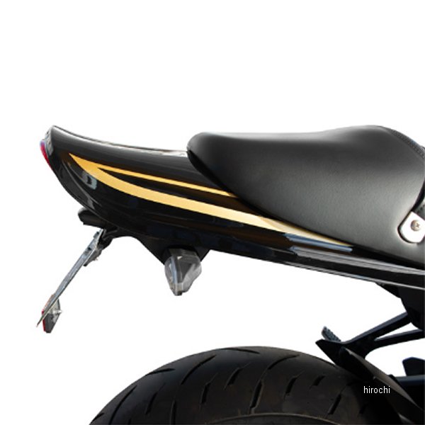 189-1417 ピーエムシー PMC ARCHI ロングテールカウル 18年-23年 Z900RS、Z900RSカフェ MDブラック/金ライン