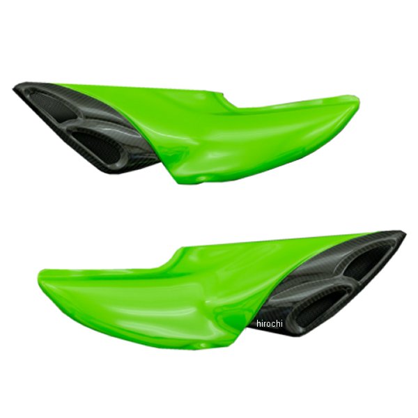 189-1636 ピーエムシー PMC ARCHI D.B.Iカバー ブラックメッシュ Z900RS、Z900RSCAFE ライムグリーン