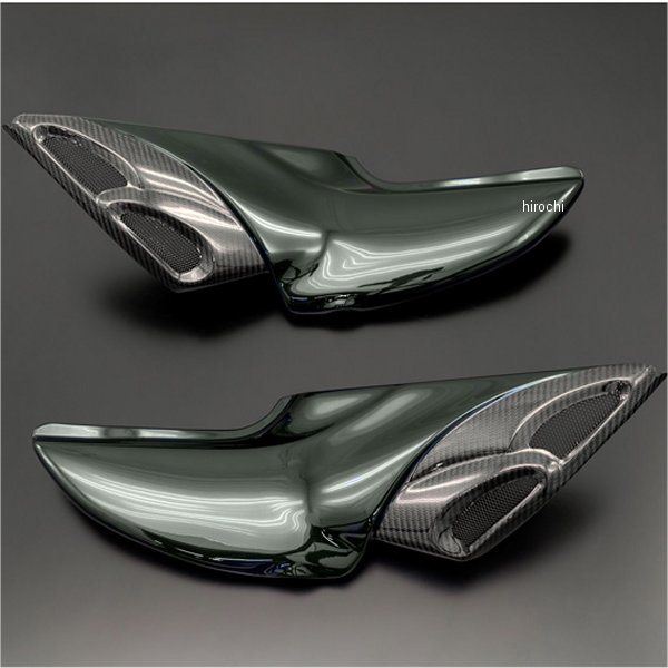 189-1650 ARCHI アーキ ダブル・バブル・インテーク イエローボールエディション 18年-24年 Z900RS/CAFE キャンディグリーン