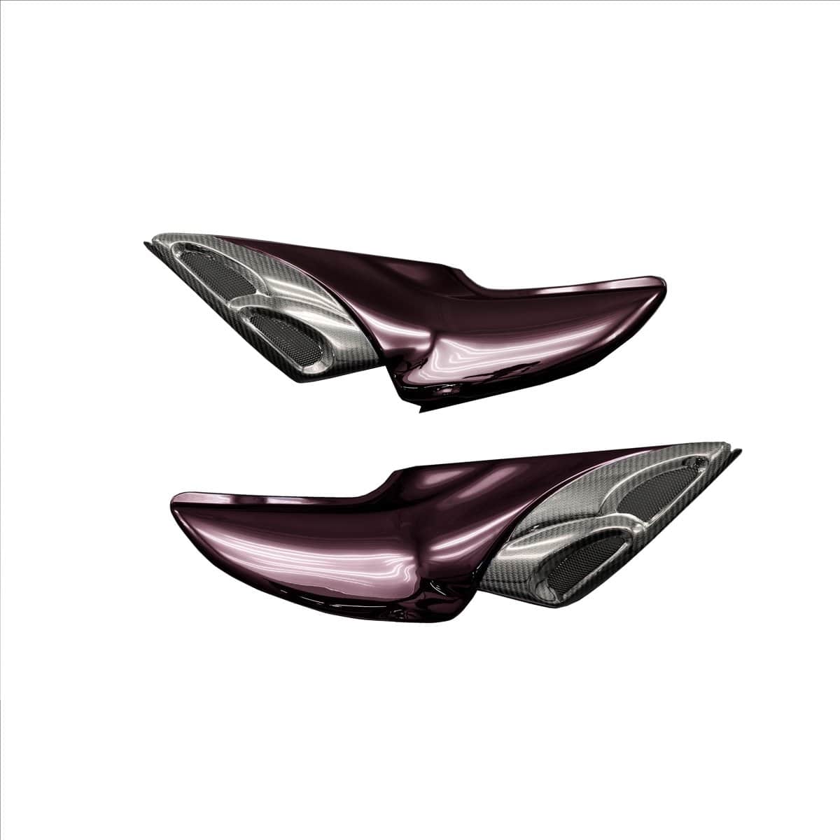 189-1651 ピーエムシー PMC ARCHI ダブル・バブル・インテーク Z900RS キャンディトーンレッド